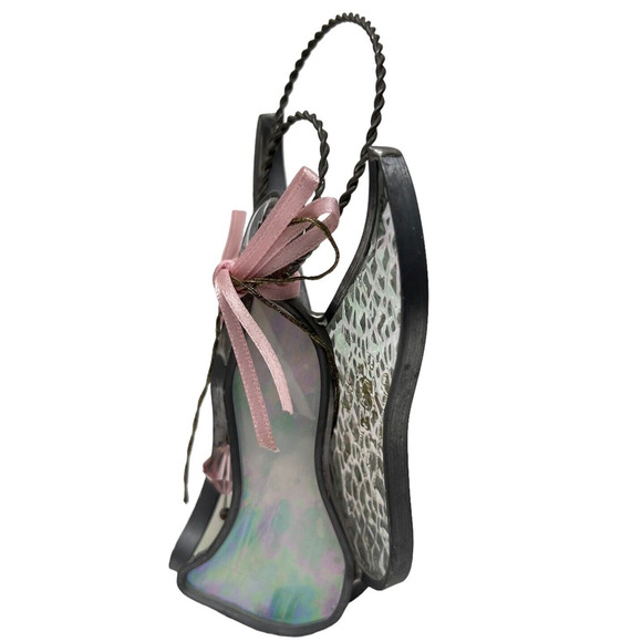 Vintage Classical Heirlooms 1991 Iridescent Birth Angel - Pink October 5 1/4” - Picture 6 of 6